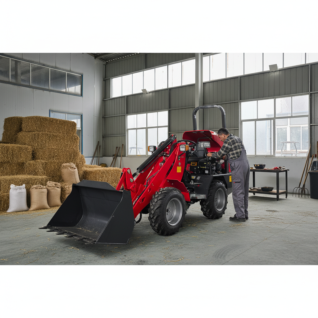 Farming Equipment For Agriculture - 2Ton Telescopic Arm Loader with Diesel