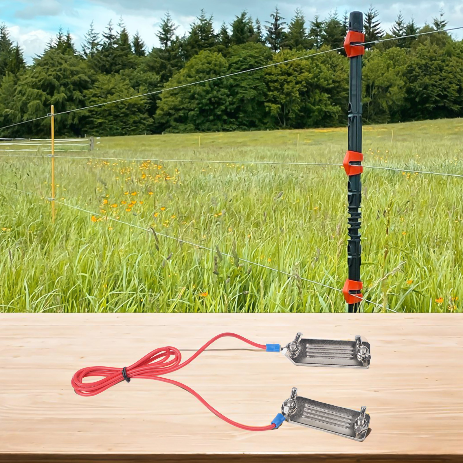 Clip Electric Tape Connector S - Agriculture Goat Farming review and price