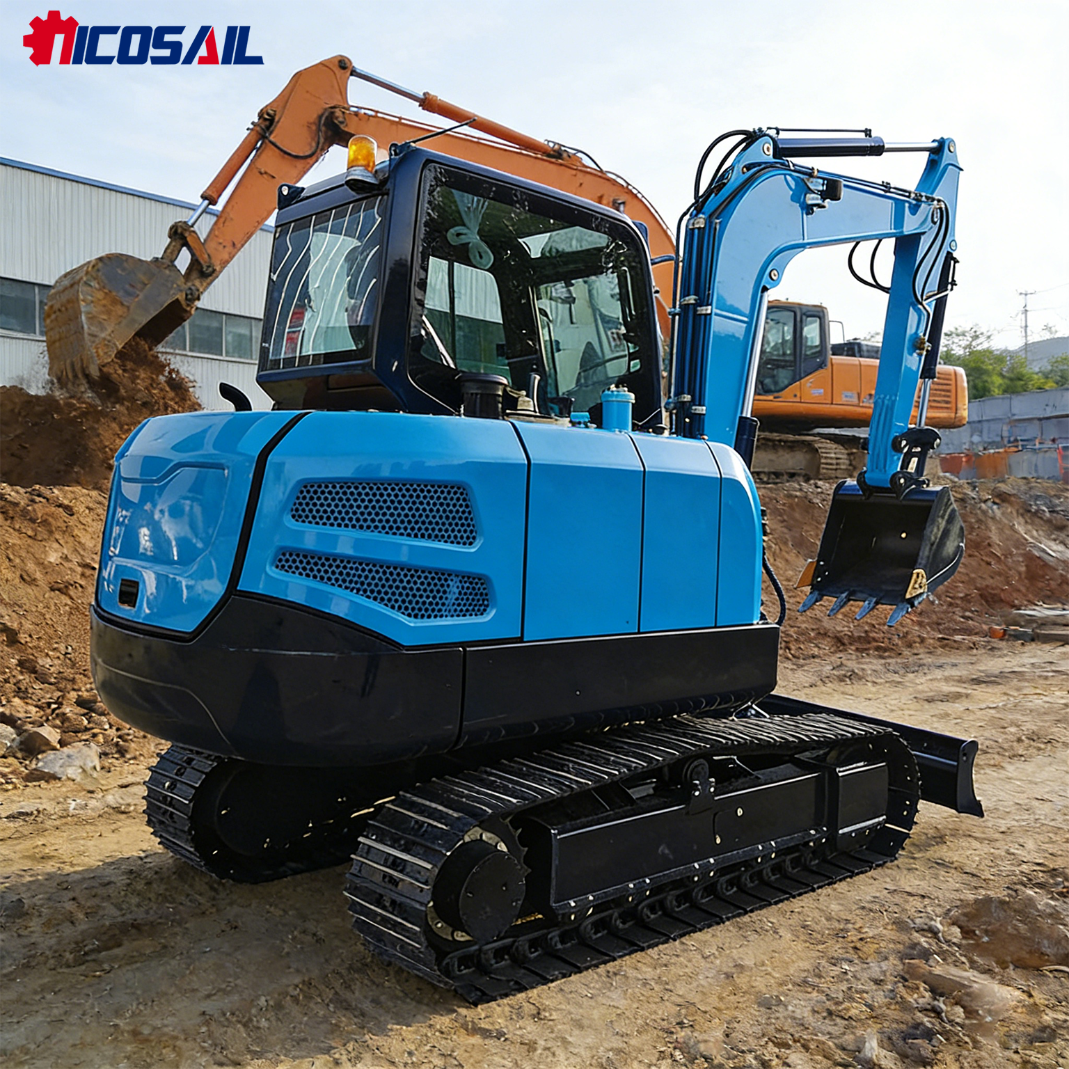 906 Small Excavator EPA Approv - Agriculture Farming Job review and price